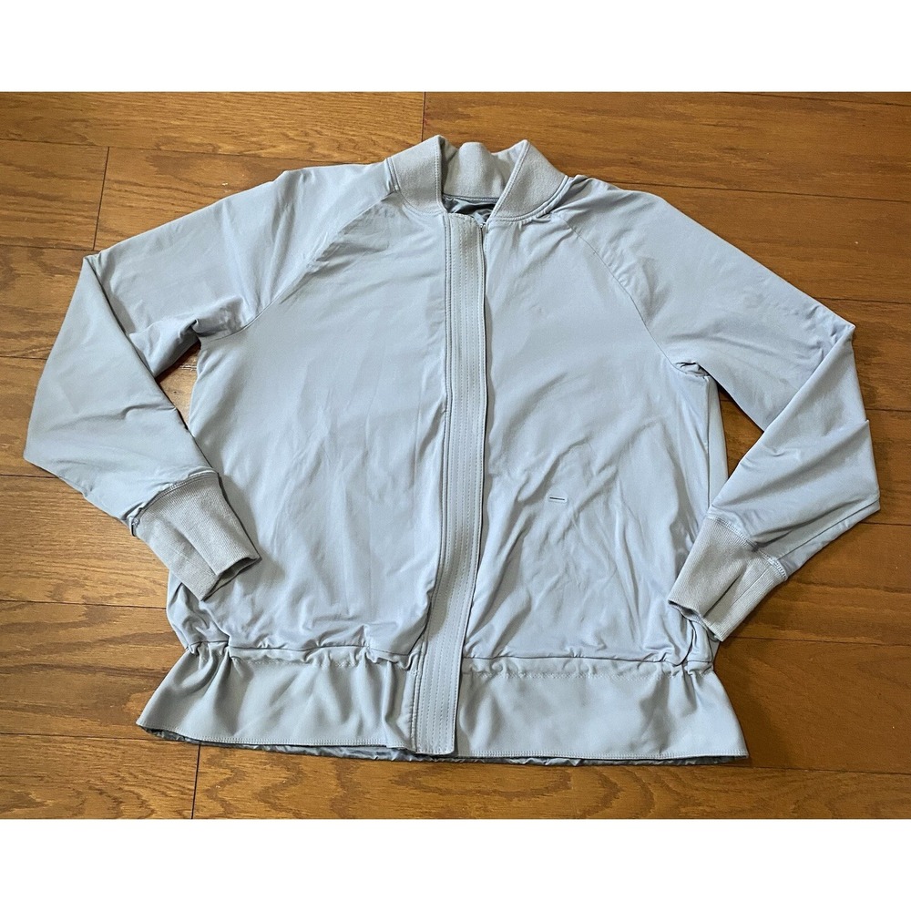 Lululemon Switch Over Reversible Bomber Jacket Men's Large Full Zip Excellent Co